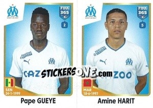 Sticker Pape Gueye / Amine Harit - FIFA 365: 2022-2023 n. 207 - Panini