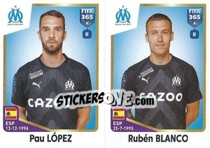 Sticker Pau López / Rubén Blanco - FIFA 365: 2022-2023 - Panini