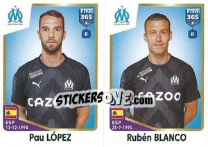 Sticker Pau López / Rubén Blanco - FIFA 365: 2022-2023 n. 198 - Panini