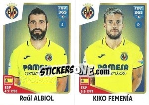 Cromo Raúl Albiol / Kiko Femenía - FIFA 365: 2022-2023 - Panini