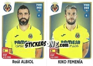 Figurina Raúl Albiol / Kiko Femenía - FIFA 365: 2022-2023 - Panini