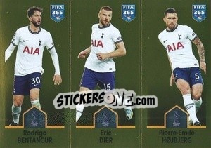 Sticker Rodrigo Bentancur / Eric Dier / Pierre Emile Højbjerg - FIFA 365: 2022-2023 - Panini