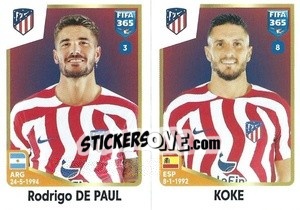 Sticker Rodrigo De Paul / Koke