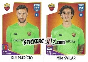 Sticker Rui Patrício / Mile Svilar - FIFA 365: 2022-2023 n. 342 - Panini