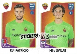 Figurina Rui Patrício / Mile Svilar - FIFA 365: 2022-2023 - Panini