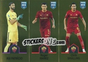 Figurina Rui Patrício / Roger Ibañez / Chris Smalling - FIFA 365: 2022-2023 - Panini