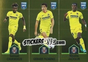 Sticker Samuel Chukwueze / Gerard Moreno / Nicolas Jackson - FIFA 365: 2022-2023 - Panini