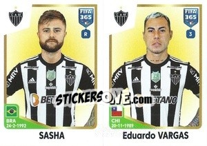 Sticker Sasha / Eduardo Vargas - FIFA 365: 2022-2023 n. 51 - Panini