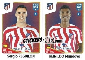Cromo Sergio Reguilón / Reinildo Mandava - FIFA 365: 2022-2023 - Panini