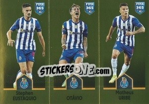 Sticker Stephen Eustáquio / Otávio / Mateus Uribe - FIFA 365: 2022-2023 - Panini