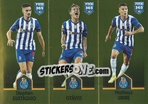 Sticker Stephen Eustáquio / Otávio / Mateus Uribe - FIFA 365: 2022-2023 n. 395 - Panini