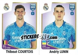 Figurina Thibaut Courtois / Andriy Lunin