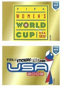 Sticker Usa 1999 / Usa 2003