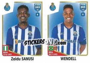 Sticker Zaidu Sanusi / Wendell - FIFA 365: 2022-2023 n. 394 - Panini