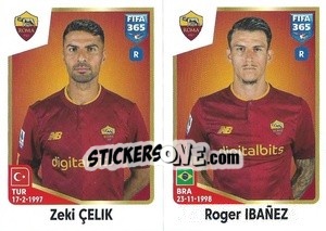 Sticker Zeki Çelik / Roger Ibañez - FIFA 365: 2022-2023 n. 344 - Panini