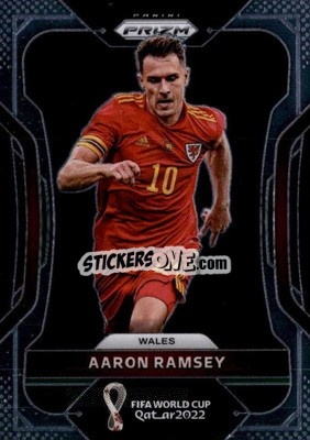 Sticker Aaron Ramsey - FIFA World Cup Qatar 2022. Prizm - Panini