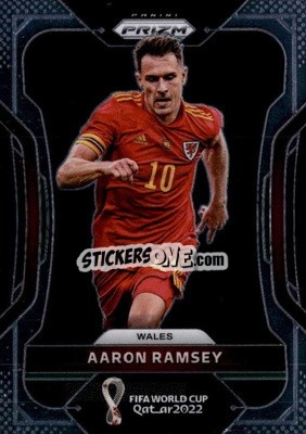 Figurina Aaron Ramsey - FIFA World Cup Qatar 2022. Prizm - Panini