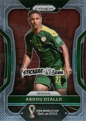 Figurina Abdou Diallo - FIFA World Cup Qatar 2022. Prizm - Panini