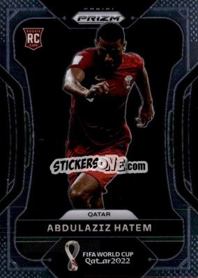 Sticker Abdulaziz Hatem - FIFA World Cup Qatar 2022. Prizm - Panini