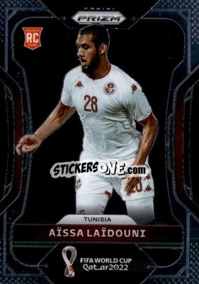 Figurina Aissa Laidouni - FIFA World Cup Qatar 2022. Prizm - Panini