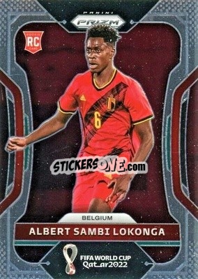 Figurina Albert Sambi Lokonga - FIFA World Cup Qatar 2022. Prizm - Panini