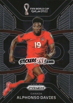 Cromo Alphonso Davies - FIFA World Cup Qatar 2022. Prizm - Panini