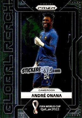 Cromo Andre Onana - FIFA World Cup Qatar 2022. Prizm - Panini