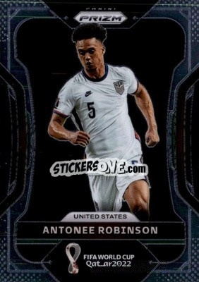 Sticker Antonee Robinson - FIFA World Cup Qatar 2022. Prizm - Panini