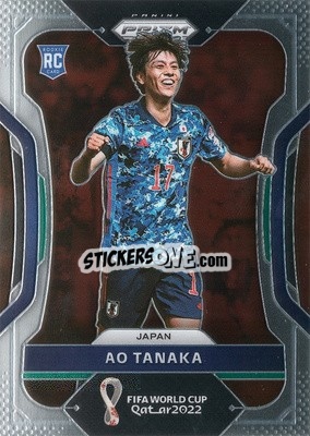 Cromo Ao Tanaka - FIFA World Cup Qatar 2022. Prizm - Panini