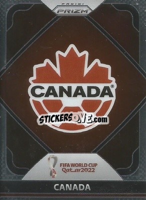 Sticker Canada - FIFA World Cup Qatar 2022. Prizm - Panini