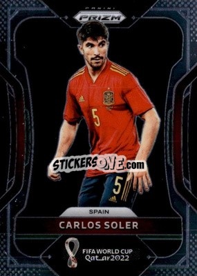 Sticker Carlos Soler - FIFA World Cup Qatar 2022. Prizm - Panini