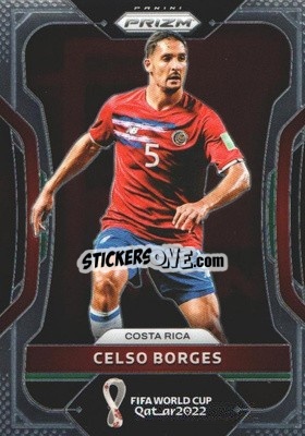 Sticker Celso Borges - FIFA World Cup Qatar 2022. Prizm - Panini