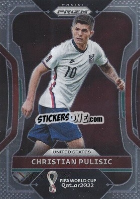 Sticker Christian Pulisic - FIFA World Cup Qatar 2022. Prizm - Panini