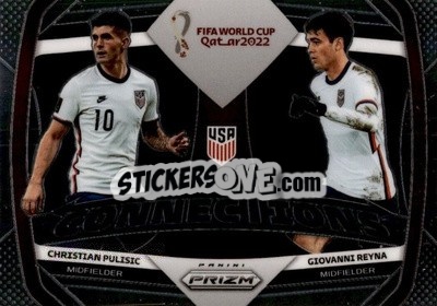 Cromo Christian Pulisic/Giovanni Reyna