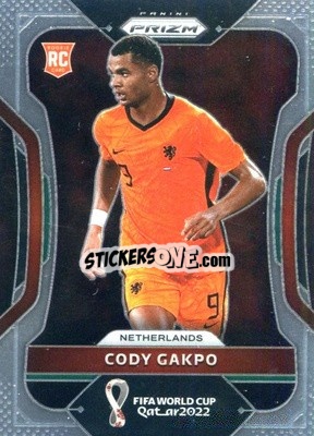 Sticker Cody Gakpo - FIFA World Cup Qatar 2022. Prizm - Panini