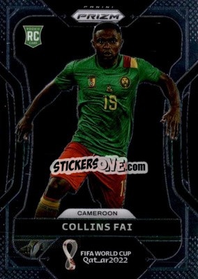 Sticker Collins Fai - FIFA World Cup Qatar 2022. Prizm - Panini