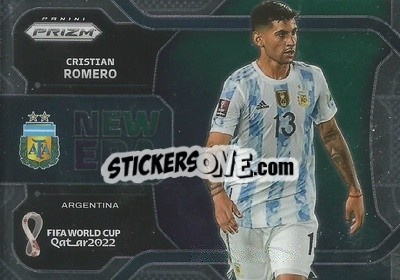 Cromo Cristian Romero - FIFA World Cup Qatar 2022. Prizm - Panini