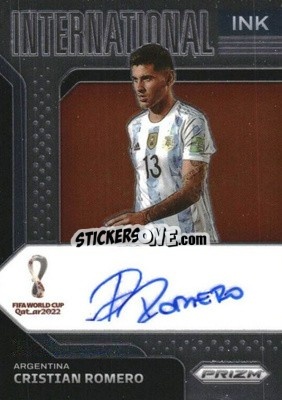 Sticker Cristian Romero - FIFA World Cup Qatar 2022. Prizm - Panini