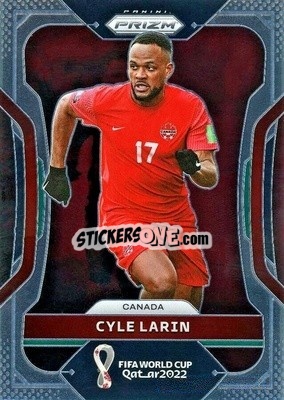 Sticker Cyle Larin - FIFA World Cup Qatar 2022. Prizm - Panini