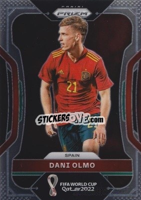 Sticker Dani Olmo - FIFA World Cup Qatar 2022. Prizm - Panini