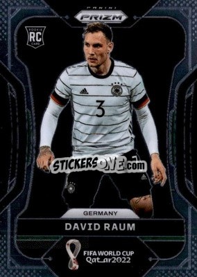 Sticker David Raum - FIFA World Cup Qatar 2022. Prizm - Panini