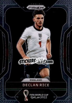 Cromo Declan Rice - FIFA World Cup Qatar 2022. Prizm - Panini