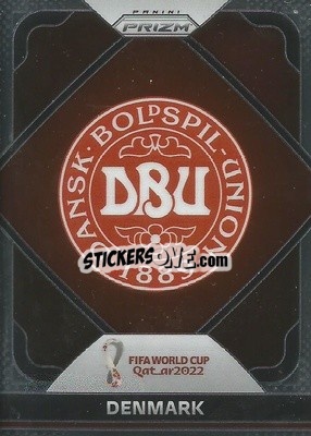 Sticker Denmark - FIFA World Cup Qatar 2022. Prizm - Panini