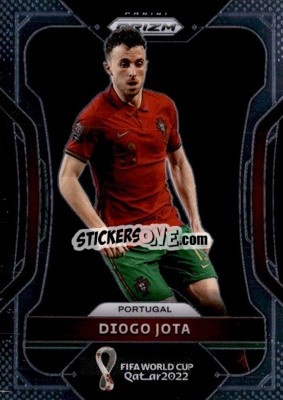 Cromo Diogo Jota - FIFA World Cup Qatar 2022. Prizm - Panini