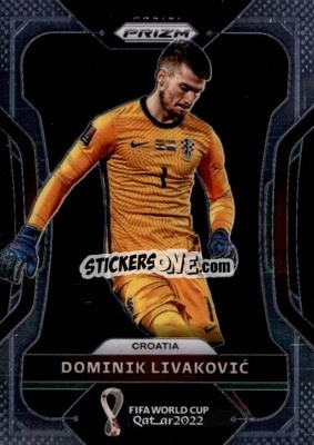 Sticker Dominik Livakovic - FIFA World Cup Qatar 2022. Prizm - Panini