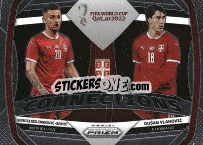Sticker Dusan Vlahovic/Sergej Milinkovic-Savic