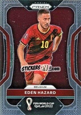 Sticker Eden Hazard - FIFA World Cup Qatar 2022. Prizm - Panini