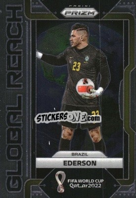 Cromo Ederson - FIFA World Cup Qatar 2022. Prizm - Panini