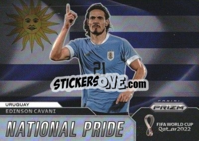 Sticker Edinson Cavani - FIFA World Cup Qatar 2022. Prizm - Panini