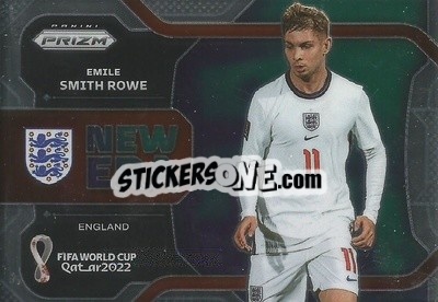 Cromo Emile Smith Rowe - FIFA World Cup Qatar 2022. Prizm - Panini